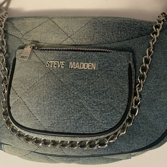 *NWT* Steve Madden Denim‎ Bag - Picture 4 of 12